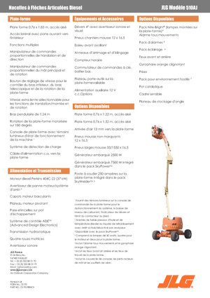Zglobna podizna platforma na kotačima JLG 510 AJ
