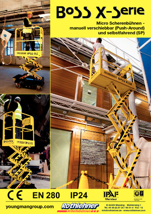 Dizalice na škare na kotačima Youngman BoSS X3 X