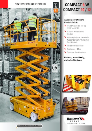 Dizalice na škare na kotačima Haulotte Compact 10