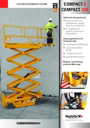 Dizalice na škare na kotačima Haulotte Compact 8N