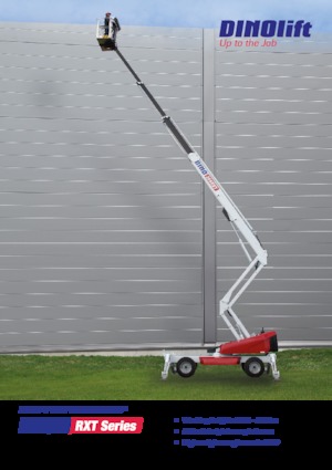 Zglobna podizna platforma na kotačima Dino Lift Dino 240RXT