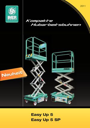 Dizalice na škare na kotačima Iteco Easy Up 5