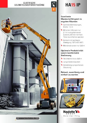 Zglobna podizna platforma na kotačima Haulotte HA15 IP