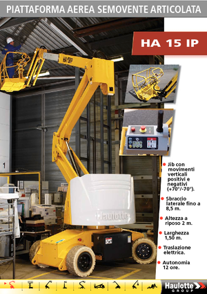 Zglobna podizna platforma na kotačima Haulotte HA15 IP