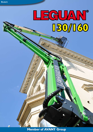 Zglobna podizna platforma na kotačima Avant Tecno Leguan 160