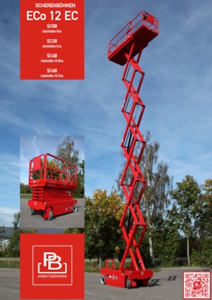 Dizalice na škare na kotačima PB PB S140-12EC