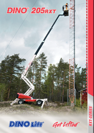 Zglobna podizna platforma na kotačima Dino Lift Rhino 205 RXT