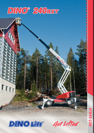 Zglobna podizna platforma na kotačima Dino Lift Rhino 240 RXT