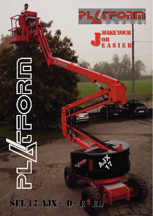 Zglobna podizna platforma na kotačima Basket SEL 17 AJX