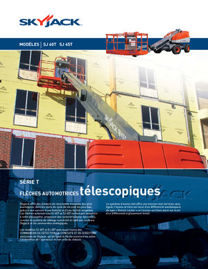 Teleskopska podizna platforma na gusjenicama Skyjack SJ 45 T