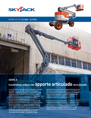 Zglobna podizna platforma na kotačima Skyjack SJ 51 AJ