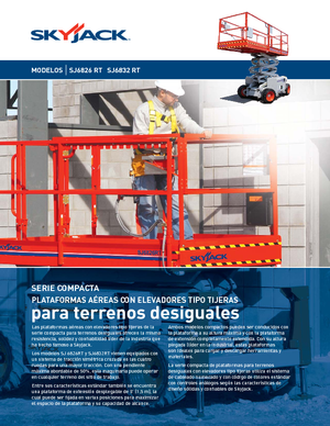 Dizalice na škare na kotačima Skyjack SJ 6832 RT