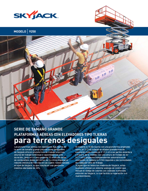 Dizalice na škare na kotačima Skyjack SJ 9250