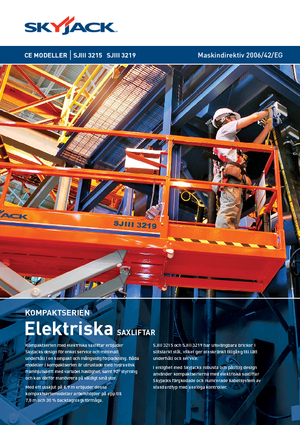 Dizalice na škare na kotačima Skyjack SJ III 3219