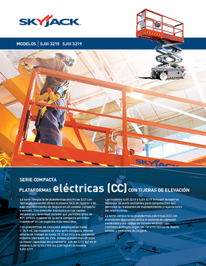 Dizalice na škare na kotačima Skyjack SJ III 3219