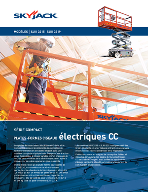 Dizalice na škare na kotačima Skyjack SJ III 3219