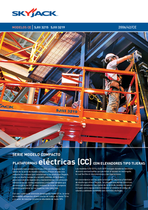 Dizalice na škare na kotačima Skyjack SJ III 3219