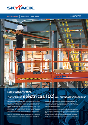 Dizalice na škare na kotačima Skyjack SJ III 3226 M