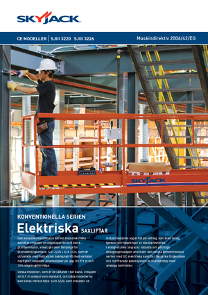 Dizalice na škare na kotačima Skyjack SJ III 3220