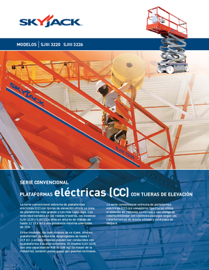 Dizalice na škare na kotačima Skyjack SJ III 3220