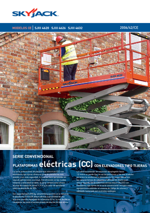 Dizalice na škare na kotačima Skyjack SJ III 4626