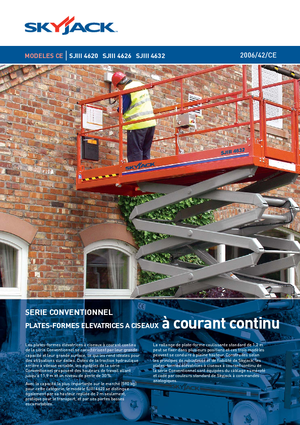 Dizalice na škare na kotačima Skyjack SJ III 4626