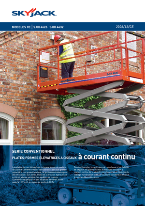 Dizalice na škare na kotačima Skyjack SJ III 4632