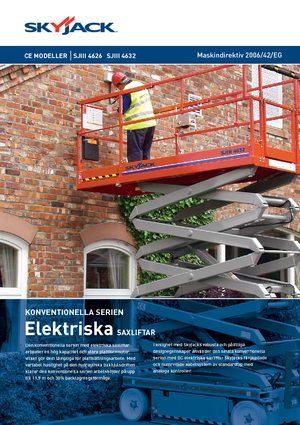 Dizalice na škare na kotačima Skyjack SJ III 4632