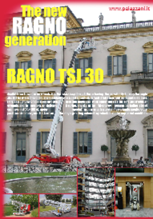 Teleskopska podizna platforma na gusjenicama Palazzani TSJ 30