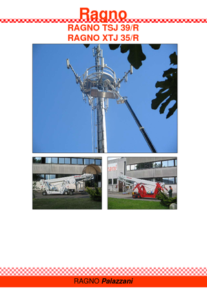Teleskopska podizna platforma na gusjenicama Palazzani TSJ 39 R