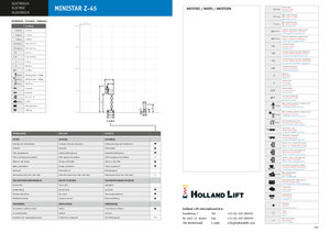 Dizalice na škare na gusjenicama Holland-Lift Q-135 DL 24 TR