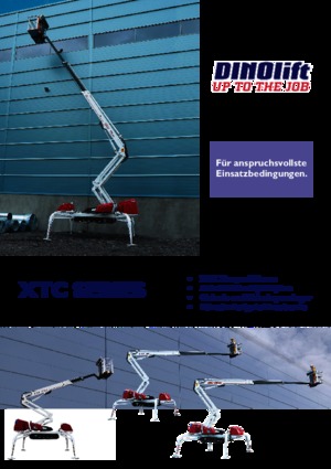 Zglobna podizna platforma na gusjenicama Dino Lift Dino 220 XTC