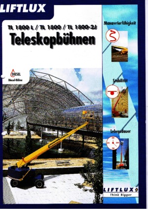 Teleskopska podizna platforma na gusjenicama Liftlux TL 1800-2 J