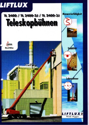Teleskopska podizna platforma na gusjenicama Liftlux TL 2400-2 J