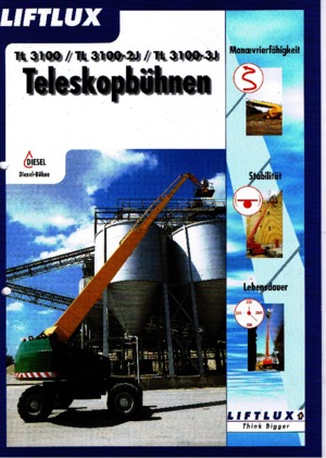 Teleskopska podizna platforma na gusjenicama Liftlux TL 3100-2 J