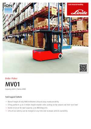 Skupljači narudžbi Linde MV01