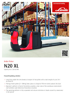 Skupljači narudžbi Linde N20XL
