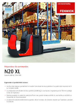 Skupljači narudžbi Linde N20XL
