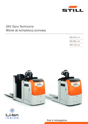 Skupljači narudžbi Still OXV 10