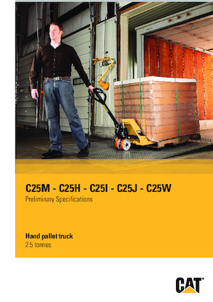 Dizalice za palete Caterpillar C25M