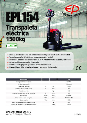 Dizalice za palete EP EPL154