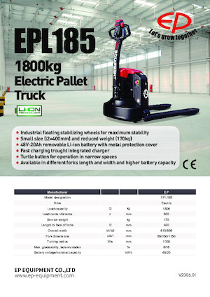 Dizalice za palete EP EPL185