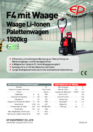 Dizalice za palete EP F4