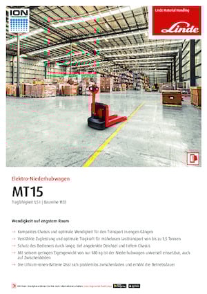 Dizalice za palete Linde MT15