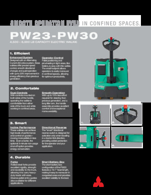 Dizalice za palete Mitsubishi PW23