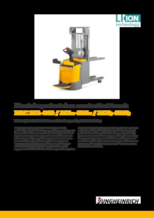 Paletni viličar za stojeće rukovatelje Jungheinrich ERC 214 