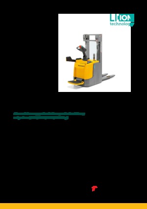 Paletni viličar za stojeće rukovatelje Jungheinrich ERC 214 