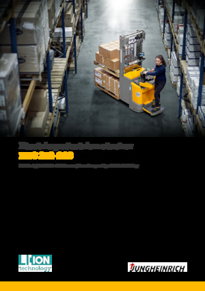 Paletni viličar za stojeće rukovatelje Jungheinrich ERC 220