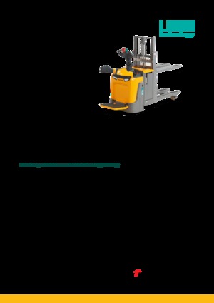 Paletni viličar za stojeće rukovatelje Jungheinrich ERD 120