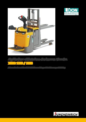 Paletni viličar za stojeće rukovatelje Jungheinrich ERD 120